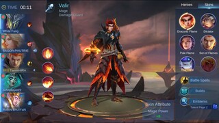 Mobile Legends: Bang Bang - Overdrive mode | Valir