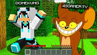 แกล้งน้อง!! อายุ12 แปลงร่างเป็น หนูเจอร์รี่ ในร่างฆาตกร เกรียนตอนอัดคลิป555 (Minecraft)