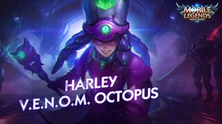 Harley new skin | V.E.N.O.M. Octopus | Mobile Legends: Bang Bang!