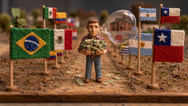 ¿Qué puedes hacer con 1 MILLÓN de DÓLARES en tu país?