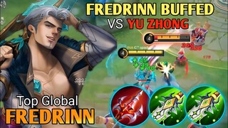 100% BROKEN! NEW BUILD FREDRINN BUFFED IN EXPLANE  | MOBILE LEGENDS