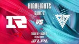 RNG vs OMG | Highlights - Game 2 | Tuần 10 Ngày 3 | LPL Mùa Xuân 2022