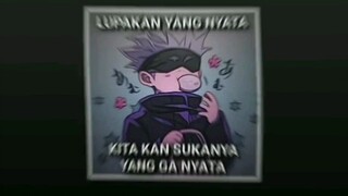 lupakan yang nyata kita kan sukanya yang ga nyata😎😁