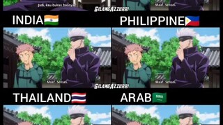 Jujutsu Kaisen dub Arab Thailand Philippines India English