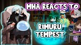 MHA/BNHA Reacts to Rimuru Tempest "TenSura" || Gacha Club ||