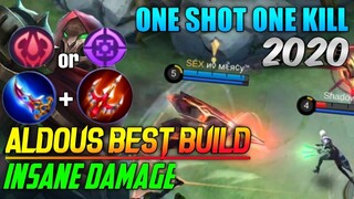ALDOUS BEST BUILD 2020, ALDOUS TUTORIAL, ALDOUS COMPLETE GUIDE | MOBILE LEGENDS BANG BANG