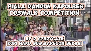 Piala Dandim Kapolres Bekasi Coswalk Competition Highlight Video