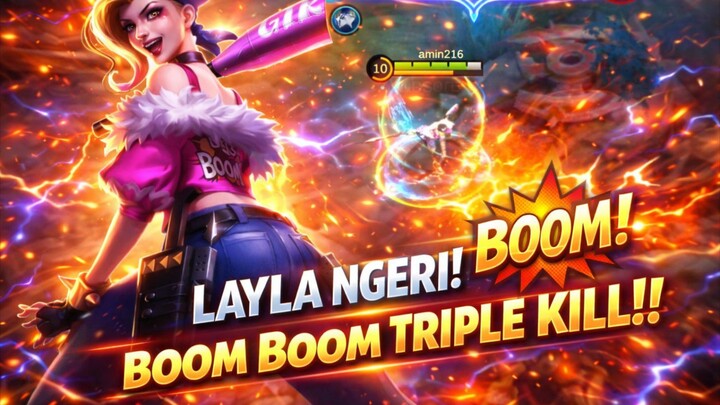 fanny triple kill berkali kali