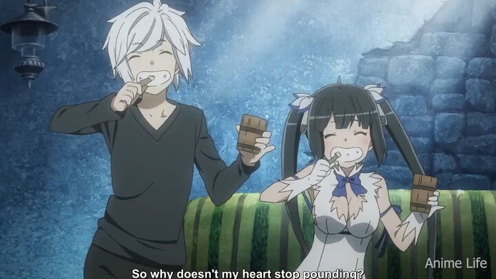 Is It Wrong to Try to Pick Up Girls in a Dungeon? S2 E1 - God's Feast -  Bilibili