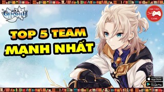 Genshin Impact || TOP 5 ĐỘI HÌNH - TEAM MẠNH NHẤT cho ALBEDO...! || Thư Viện Game