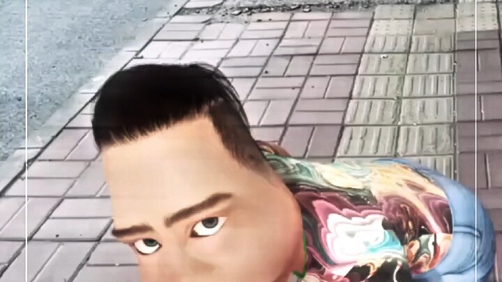 Just you wait and see if I kick you.