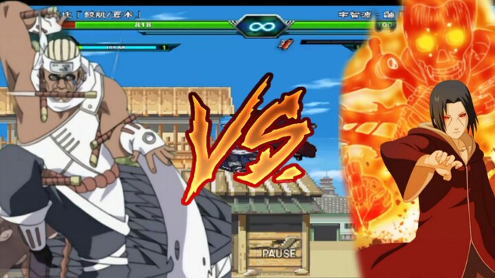 KILLER BEE VS ITACHI SUSANOO EDO TENSEI