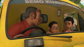 Adit & Sopo Jarwo | Diajak Keliling Naik Bemo, Dennis Ketakutan | Spesial Dennis