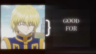 yellow hairr!!  kurapika