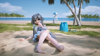 [MMD·3D] Luo Tianyi เต้นเพลง Bad Bad Water ใจละลายหมดแล้ว น่ารักไม่ไหว