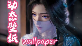 【นิยายเซียนธรรมดา】จื่อหลิง รุ่นลิมิเต็ดสีขาว วอลเปเปอร์เคลื่อนไหว วอลเปเปอร์