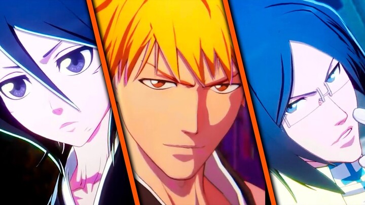 ICHIGO RUKIA and URYU GAMEPLAY! Bleach Rebirth of Souls