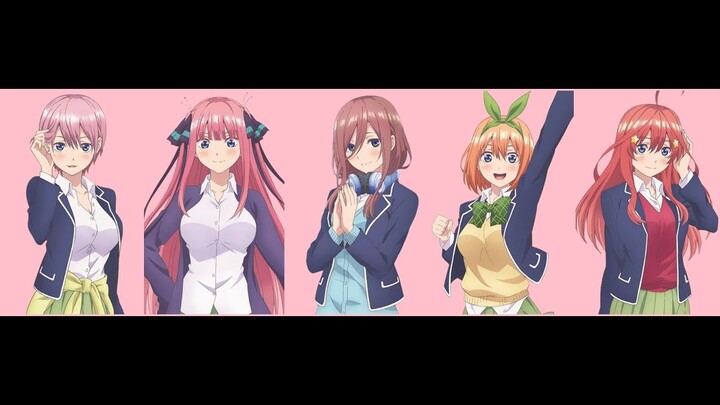 Gotoubun no Hanayome - Kore kara mo Gotoubun (Color Coded) + Lyrics | romaji & english