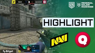 [HIGHLIGHTS] NAVI VS QUAZAR | GROUP STAGE | PGL MAJOR ANTWERP 2022 EUROPE RMR A