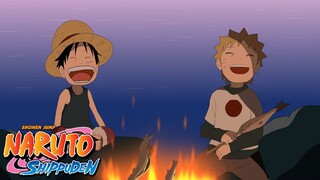 Jika Luffy ada di Naruto