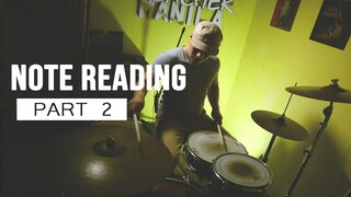 Drum Lesson: DRUM NOTES | NOTE READING PART 2 [Tagalog]