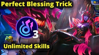 BEST BLESSING TRICK FOR S.T.U.N. SYNERGY SELENA | MLBB MAGIC CHESS BEST SYNERGY COMBO TERKUAT