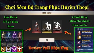 [Garena Free Fire]/Trải Nghiệm Trước Full Hiệu Ứng Trang Phục Huyền Thoại Mới,Hành Động Màu Sắc Free