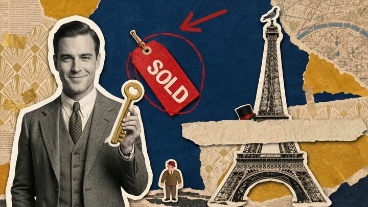 The Con Man Who Sold the Eiffel Tower | Paper Collage Documentary