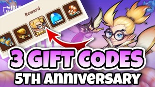 3 New CODES + 1000 Heroic SUMMONS | Idle Heroes 5th ANNIVERSARY Special