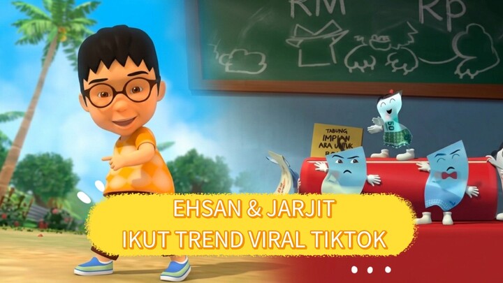 Ehsan dan Jarjit ikut trend viral TIktok? Kompilasi Momen Unik Part 1