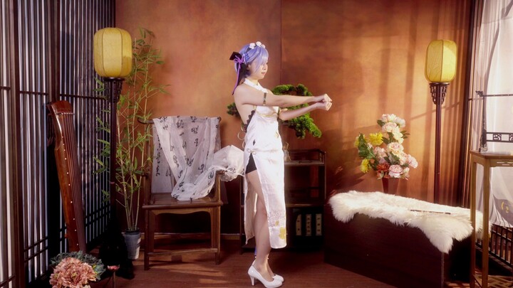 Paradise! Back to my youth! Rem cheongsam version~