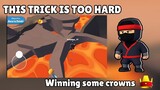 This Trick is too Hard | Winning some crowns Stumble Guys