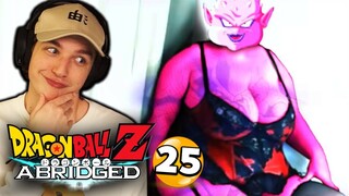 I CAN'T HANDLE THIS SHOW 🥵 | DBZ: Abridged REACTION Episode 25