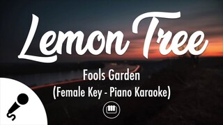 Lemon Tree - Fools Garden (Female Key - Piano Karaoke)