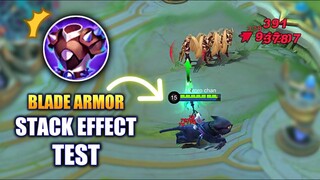 WHAT IF WHOLE TEAM USE BLADE ARMOR? | MOBILE LEGENDS