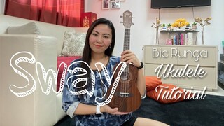 SWAY | Bic Runga | EASY UKULELE TUTORIAL