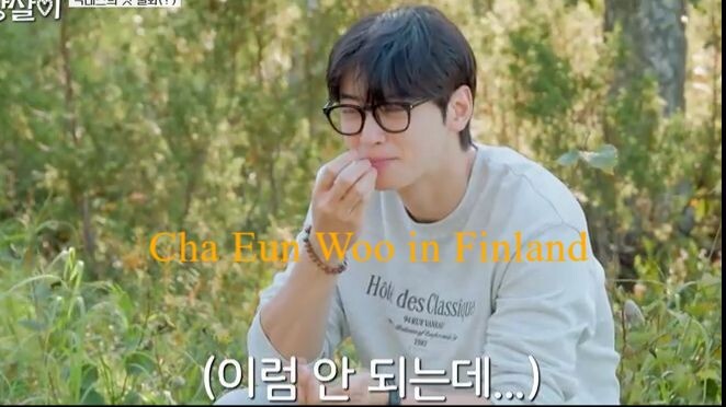 cha eun woo R.I.F in finland ep2
