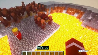 Minecraft: spawned 10,000 villagers to observe their behavior, found things to be quite complicated