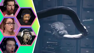 Gamers React to : The Teacher Checking the Noise [Little Nightmares 2]