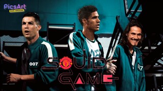 Tutorial Edit Poster Squid Game Versi Pemain Manchester United | Picsart Tutorial