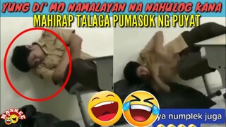 Mahirap talaga pumasok Ng puyat' 😂😁| pinoy memes, pinoy kalokohan funny videos compilation