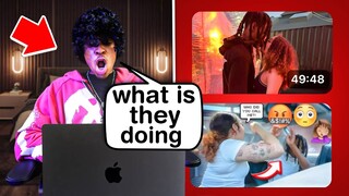 REACTING TO EDITS OF NETTE AND BJ *THEY KISSED*😳🍿