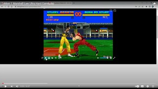 Tekken 1 Marshall Law Ultra Hard Gameplay Shorts I Don't Know If Bilibili Has Shorts
