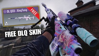 SNIPING WITH THE NEW FREE DLQ SKIN