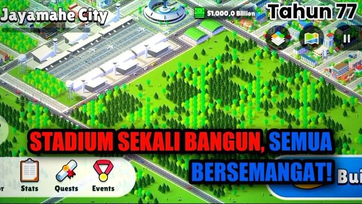 🎪 WOW! STADIUM SEKALI BANGUN, SEMUA WARGA BERSEMANGAT!