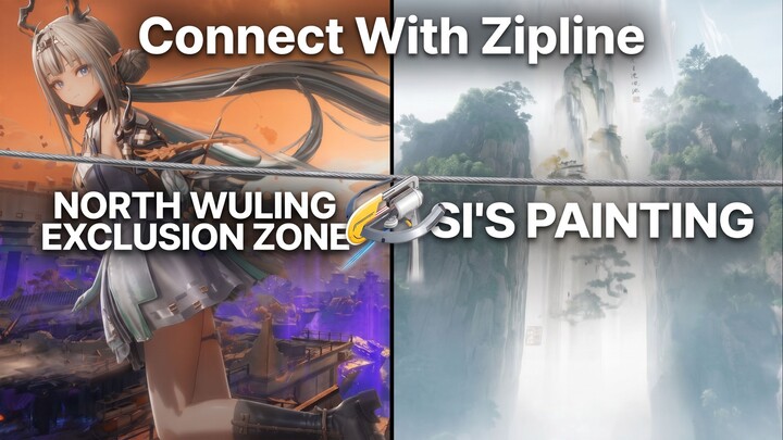 ░Connect NEWZ to Si's Painting With Zipline░  -Exploration- ⟁Arknight Endfield⟁