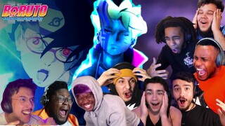 BORUTO'S KARMA AWAKENING ? SARADA USES CHIDORI ! BORUTO EPISODE 207 BEST REACTION COMPILATION