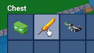 How I Got The *BEST LOOT* In Skywars In Roblox Bedwars...