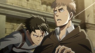 Jean: He (Levi) has killed someone... (Jean is terrified—comparison of anime and manga scenes)