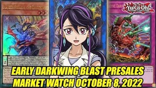 Early Darkwing Blast Presales - Yu-Gi-Oh! Market Watch October 8, 2022